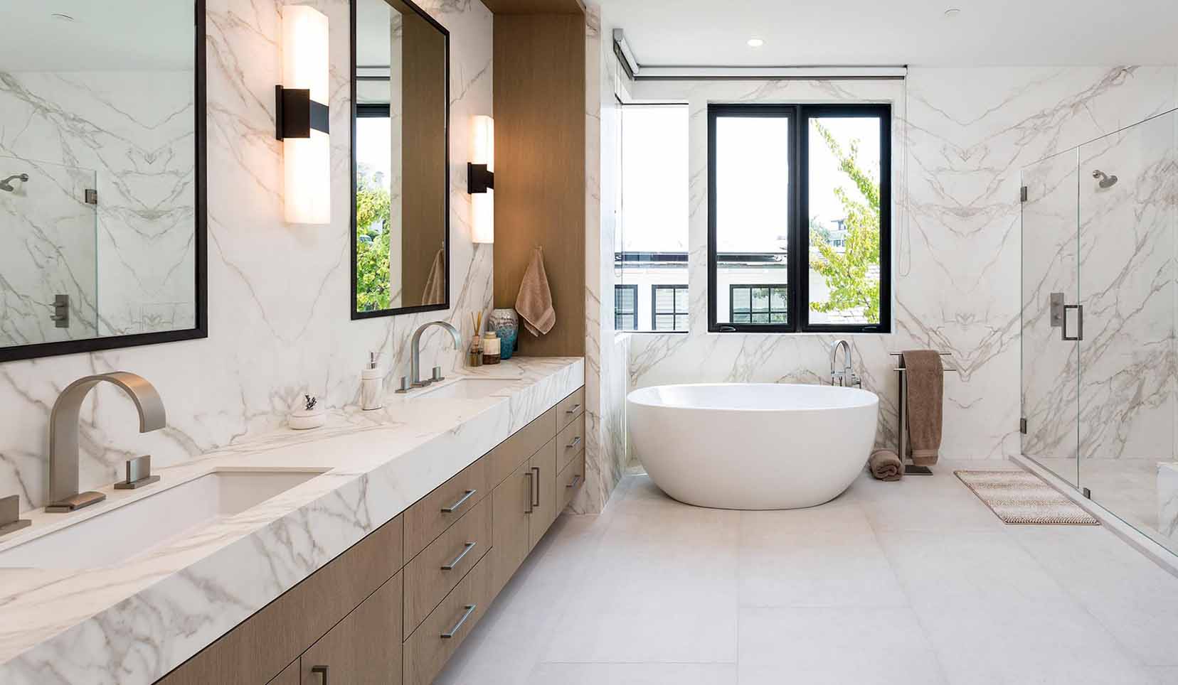 Luxury master bath